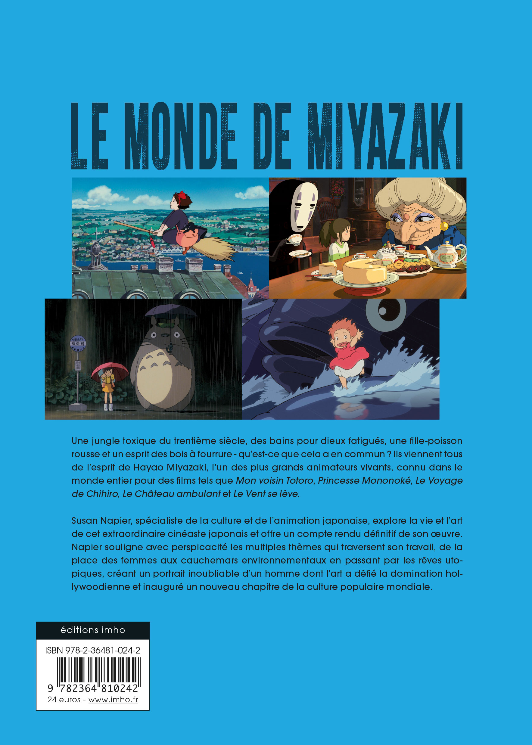 Livre : Quatre films de Hayao Miyazaki